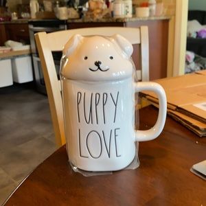 COPY - Rae dunn puppy love mug with topper